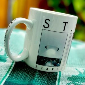Starbucks St. Louis Barista 18 oz. Tea Cup Coffee Mug Retired Design Missouri